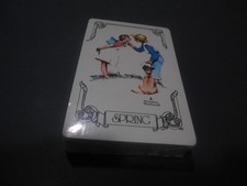 Norman Rockwell "Four Seasons" Playing Cards - Spring & Fall Sealed Decks (Trump/Gold Circle Line) — listing 2
