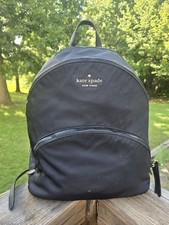 Kate Spade New York Karissa Nylon Flower Quilted Small Backpack in Black — listing 6