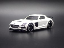 Vintage Red Diecast Mercedes-Benz S-Class Coupe Toy Car with '55' Racing Graphics