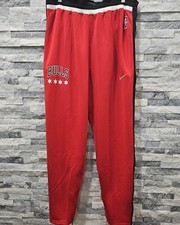 Nike NBA 75th Anniversary Chicago Bulls Red Warm-Up Tearaway Pants — listing 6