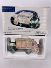 Department 56 The Original Snow Village 'Village Service Vehicle - Garbage Truck' — listing 6