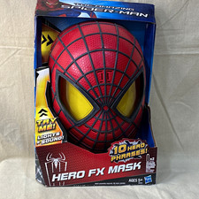 The Amazing Spider-Man Hasbro Movie Mask with Yellow Lenses Hasbro / Marvel stamp