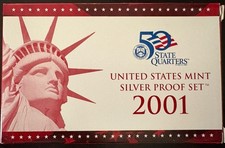 US Mint 50 State Quarters Silver Proof Sets - Complete 10 Set Run (1999-2008) — listing 2