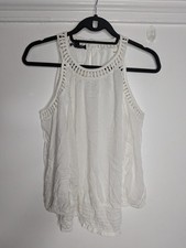 INC International Concepts Woman Black & White Ikat Floral Beaded Tunic Top, Size 2X — listing 6