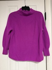 J.Jill 100% Cashmere Crewneck Sweater, Rosewater, Size L, NWT — listing 2