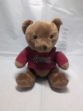 Coach Fragrance Promotional Teddy Bear Plush with White Logo T-Shirt — listing 3