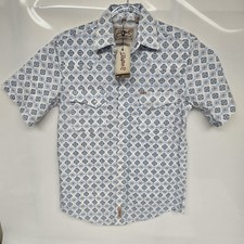 Rafter C Cowboy Collection Men's Paisley Western Pearl Snap Shirt, Size XXL — listing 3