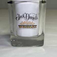 Jack Daniel's Whiskey Clear Square Lowball Glass — listing 3