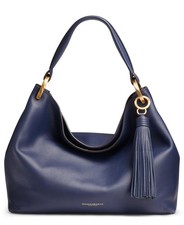 Donna Karan New York Black Leather Structured Mini Tote Bag with Turnlock — listing 5