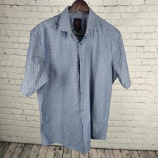 Linea Uomo Men's Olive Plaid Long-Sleeve Button-Up Shirt, Size XXL — listing 4