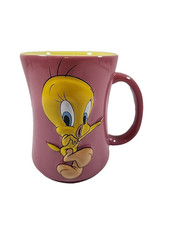 Tweety Bird ceramic Looney Tunes Tweety Bird 3D Embossed Ceramic Mug — listing 5