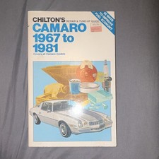 Chilton's Repair & Tune-Up Guide: Camaro 1967 to 1981 — listing 5