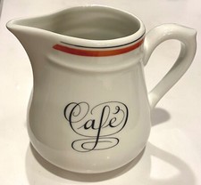 Porcelaine d'Auteuil 'Service Fruits' Small Porcelain Creamer/Milk Jug with Cherry Motif — listing 4