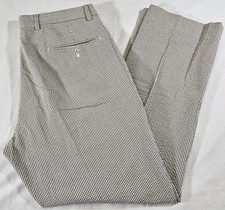 Navy & White Gingham Seersucker Ankle Pants J.Crew / Talbots / Ann Taylor — listing 6
