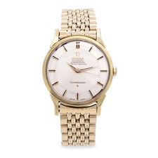Omega Constellation Automatic Tonneau Gold-Plated Wristwatch — listing 5