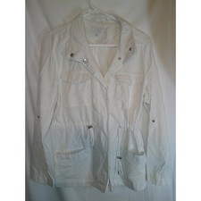 New Directions Studio Women's Olive Green Utility Anorak Jacket, Size S