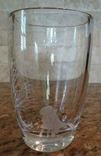 Swedish Mid-Century Copper-Wheel Engraved Crystal Vase with Archer Motif — listing 6