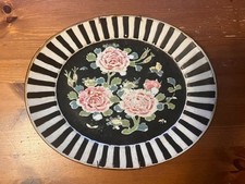 Japanese Porcelain Decorative Charger with Bird, Plum Blossom & Bamboo Motif — listing 3