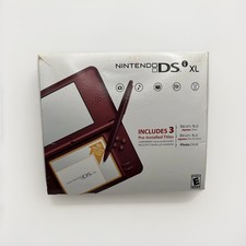 Nintendo DSi XL Handheld Console (Burgundy/Wine Red) — listing 4