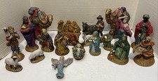 Ceramic Nativity Set, Multi-Figure Holy Family and Wise Men, Maker Unknown, listing 3