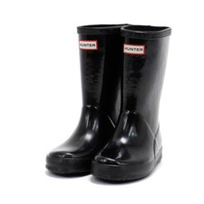 Hunter Original Kids First Classic Wellington Boots, Red, Size 4 Kids — listing 4