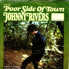 Johnny Rivers "Poor Side of Town" / "A Man Can Cry" 45 RPM Single, Imperial 66205 — listing 6
