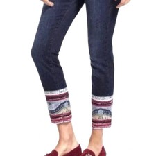 Pilcro and the Letterpress Stet Fit Jeans, Light Gray, Size 27, listing 6