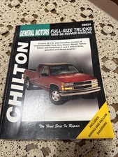 Chilton General Motors Full-Size Trucks 1988-98 Repair Manual #28624 — listing 2