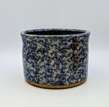 Pair of Vintage Studio Pottery Stoneware Bowls, Signed — listing 5