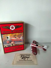 Wings of Texaco 1930 Travel Air Model R "Mystery Ship" Die-Cast Coin Bank, 5th in the Series — listing 4