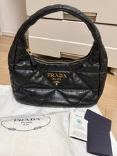 Prada Spectrum Padded Nappa Leather Tote Bag in Cherry Red — listing 3