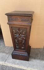 Antique Victorian Walnut Round Pedestal Parlor Table with Tripod Base — listing 5