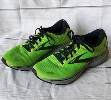 Brooks Ghost 6 Men's Running Shoes, Grey/Navy/Neon Yellow — listing 5