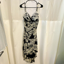 My Michelle Cream Floral Jacquard Short-Sleeve Dress, Juniors Size 11/12