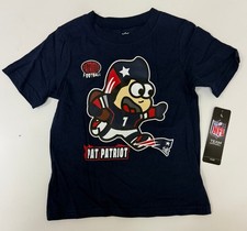 New England Patriots NFL Toddler Cheerleader Graphic T-Shirt, Size 2T — listing 2