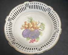 Hand-Painted Ceramic Pitcher with Fruit Motif — listing 3