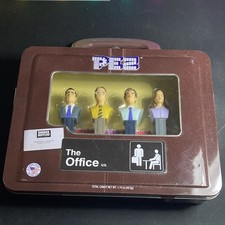PEZ The Office U.S. Collector's Tin Gift Set with 4 Character Dispensers (Michael, Dwight, Jim, Pam) — listing 2