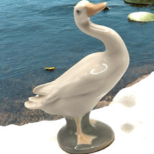 Lladró Porcelain Goose Figurines, Pair (Little Duck/Goose) — listing 3