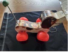 Fisher-Price Little Snoopy Pull Toy Beagle Dog #693 — listing 5