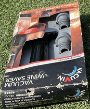 Vacu Vin wine vacuum pump Wine Saver Pump with 2 Bottle Stoppers — listing 3