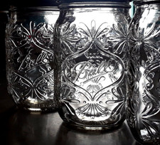 Ball Wide-Mouth Squat Half-Pint Canning Jar, Clear Glass (250ml) — listing 5