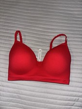Pink Lace Sheer Unlined Underwire Bra, Size 36DD, New with Tags — listing 3
