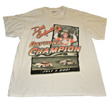 Vintage Dale Earnhardt Jr. #8 NASCAR All-Over Print T-Shirt, Chase Authentics, Size Large, Black — listing 2