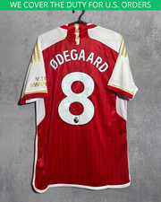 Arsenal FC 2024/25 Away Football Shirt - Ødegaard #8, Emirates Fly Better, Size S — listing 6