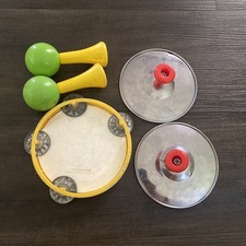 Vintage 1979 Fisher-Price Marching Band Drum Set #921
