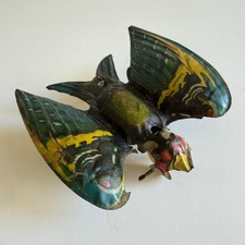 Vintage Tin Litho Friction "Small Flying Boat" Space Toy #5 with Original Box, Made in China — listing 6