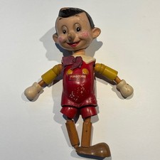 Ideal Walt Disney Pinocchio Composition & Wood Jointed Doll 10 inch — listing 3