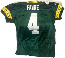 Nike Green Bay Packers Brett Favre #4 Game Jersey, Green, Men's Large — listing 6