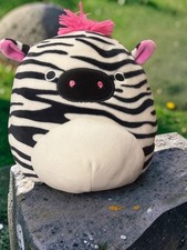 Squishmallow Zebra Plush (Tracey the Zebra style), listing 3