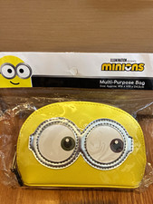 Minions Print Zippered Pouch / Cosmetic Bag (Yellow One-Eyed Minion Pattern) — listing 2